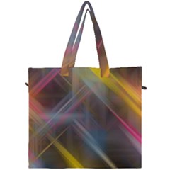 Fractals Stripes                                   Canvas Travel Bag by LalyLauraFLM