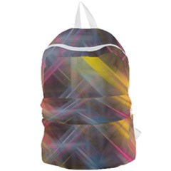 Fractals Stripes                                    Foldable Lightweight Backpack