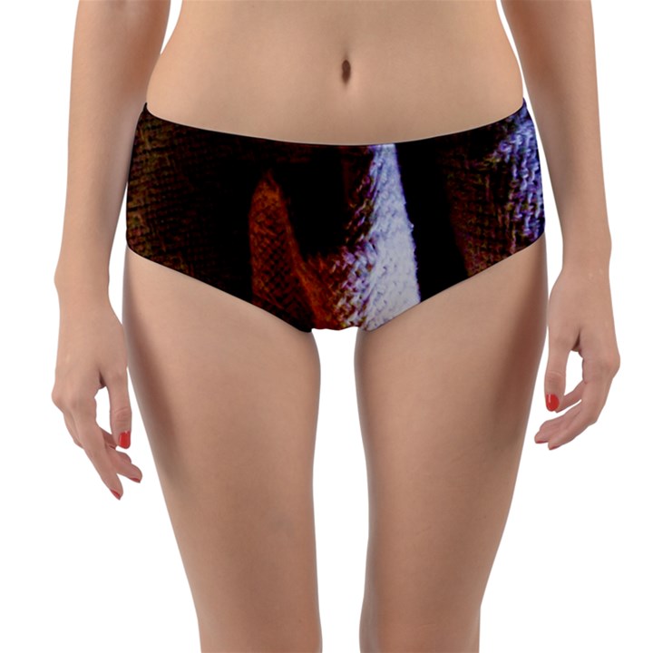 Colors And Fabrics 28 Reversible Mid-Waist Bikini Bottoms