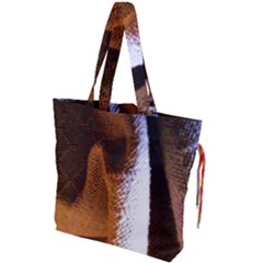 Colors And Fabrics 28 Drawstring Tote Bag