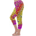 Festive Music Tribute In Rainbows Capri Winter Leggings  View2