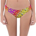 Festive Music Tribute In Rainbows Reversible Hipster Bikini Bottoms View3