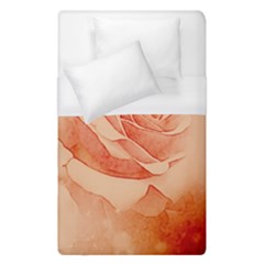 Wonderful Rose In Soft Colors Duvet Cover (single Size) by FantasyWorld7