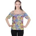 Different multi color spots created by FlipStylez Designs Cutout Shoulder Tee View1