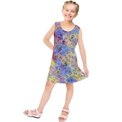 Different Multi Color Spots Created By Flipstylez Designs Kids  Tunic Dress by flipstylezfashionsLLC