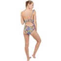 Different multi color spots created by FlipStylez Designs Frilly One Shoulder Swimsuit View2