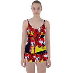 Cry About My Hair Cut Tie Front Two Piece Tankini by bestdesignintheworld