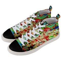 Width 2 Men s Mid-top Canvas Sneakers by bestdesignintheworld