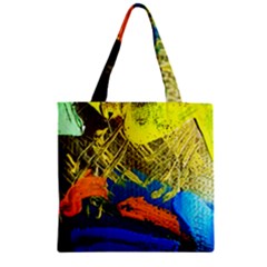 I Wonder 3 Zipper Grocery Tote Bag