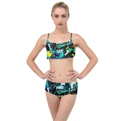 Brain Reflections 3 Layered Top Bikini Set