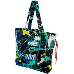 Brain Reflections 3 Drawstring Tote Bag