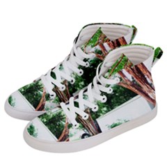 Hot Day In Dallas 40 Women s Hi-top Skate Sneakers by bestdesignintheworld