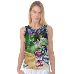 Lilac On A Countertop 2 Women s Basketball Tank Top by bestdesignintheworld