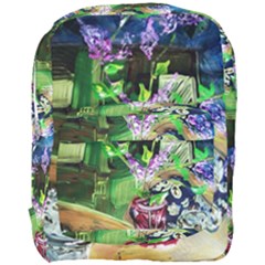 Lilac On A Countertop 2 Full Print Backpack by bestdesignintheworld