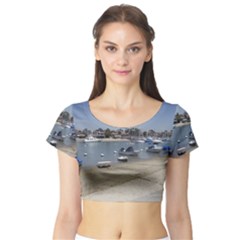 Balboa 3 Short Sleeve Crop Top by bestdesignintheworld