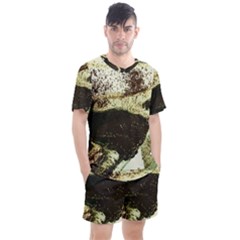 There Is No Promissed Rain 3jpg Men s Mesh Tee And Shorts Set