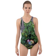 Easter On Balboa Cut-out Back One Piece Swimsuit by bestdesignintheworld