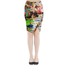 Width 3 Midi Wrap Pencil Skirt by bestdesignintheworld