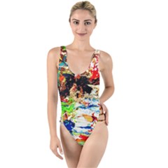 Width 3 High Leg Strappy Swimsuit