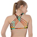 Fragrance Of Kenia 2 Criss Cross Racerback Sports Bra View2