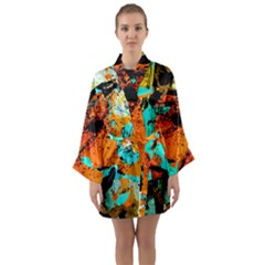 Fragrance Of Kenia 2 Long Sleeve Kimono Robe by bestdesignintheworld