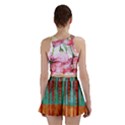 Stretched exotic blue green red and orange design created by flipstylez designs Mini Skirt View2