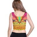 Pink yellow and Tropical pink created by FlipStylez Designs Crop Top View3