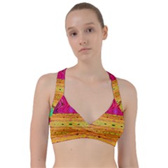 Pink Native Tropics Created By Flipstylez Designs Sweetheart Sports Bra by flipstylezfashionsLLC