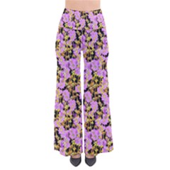 Pink Fantasy Floral  Palazzo Pants