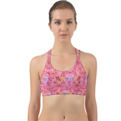 Pink Purple Beautiful Golden Butterfly Created By Flipstylez Designs Back Web Sports Bra