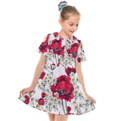 Poppy And Daisy Kids  Short Sleeve Shirt Dress