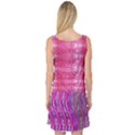 Pink and purple shimmer design by FlipStylez Designs Sleeveless Satin Nightdress View2