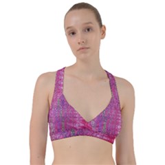 Purple Splash And Pink Shimmer Created By Flipstylez Designs Sweetheart Sports Bra by flipstylezfashionsLLC