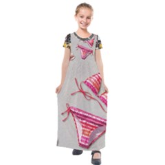 Urban T-shirts, Tropical Swim Suits, Running Shoes, Phone Cases Kids  Short Sleeve Maxi Dress by gol1ath