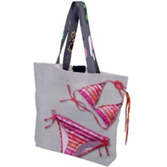 Urban T-shirts, Tropical Swim Suits, Running Shoes, Phone Cases Drawstring Tote Bag by gol1ath