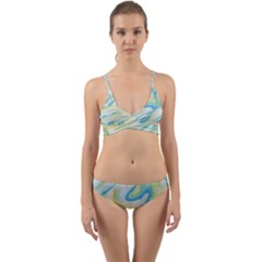 Ribbons Wrap Around Bikini Set