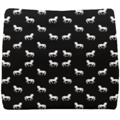 Silhouette Graphic Horses Pattern 7200 Seat Cushion by dflcprints