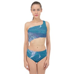 Drop Off Spliced Up Two Piece Swimsuit by lwdstudio