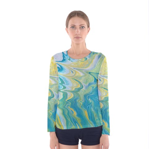 Melting Women s Long Sleeve Tee by lwdstudio