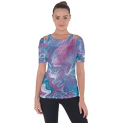 Ripples Short Sleeve Top by lwdstudio