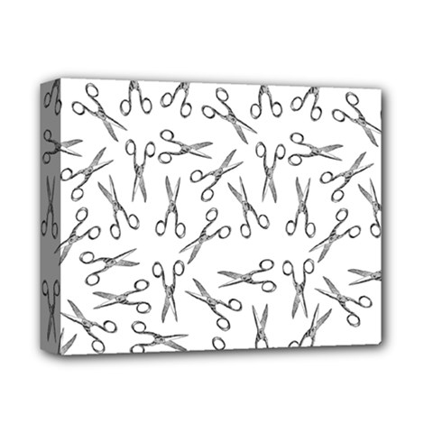 Scissors Pattern Deluxe Canvas 14  X 11 