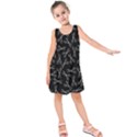 Scissors pattern Kids  Sleeveless Dress View1