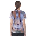 Squirrel Looks At You Women s Cotton Tee View2