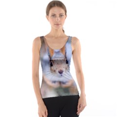 Squirrel Looks At You Tank Top