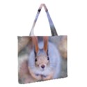 Squirrel Looks At You Zipper Medium Tote Bag View2