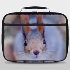 Squirrel Looks At You Full Print Lunch Bag