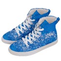 Blue Balloons In The Sky Men s Hi-Top Skate Sneakers View2