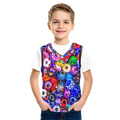 Colorful Beads Kids  Sportswear by FunnyCow