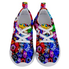 Colorful Beads Running Shoes by FunnyCow