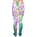 Beautiful Pink Lilac Flowers Women s Tights View2